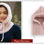 Cozy Ribbed Hood Free Crochet Pattern