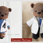Doctor Teddy Bears Amigurumi Crochet Pattern