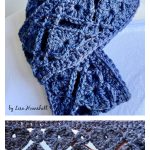 Noughts and Hearts Cowl Free Crochet Pattern and Video Tutorial