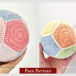 Pentagon Ball Free Crochet Pattern