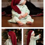 Santa Bonnet Free Crochet Pattern