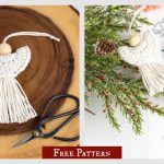 Angel Ornament Free Crochet Pattern and Video Tutorial
