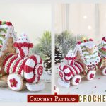 Christmas Gingerbread Train Crochet Pattern