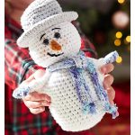 Happy Snowman Free Crochet Pattern