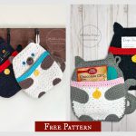 Kitty Cat Pot Holder Free Crochet Pattern