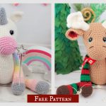 Moose Unicorn Amigurumi Free Crochet Pattern