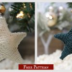 Rustic Star Ornament Free Crochet Pattern and Video Tutorial