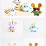 Amigurumi Celebration Bunnies Free Crochet Pattern