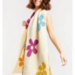 Flower Power Wrap Free Crochet Pattern and Video Tutorial