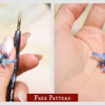 Tiny Dragonfly Free Crochet Pattern