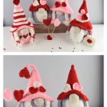 Valentine’s Gnome Set Free Crochet Pattern