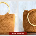 Camel Bucket Bag Free Crochet Pattern