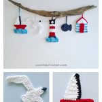 Coastal Wall Hanging Free Crochet Pattern