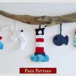 Coastal Wall Hanging Free Crochet Pattern