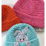 Folded Cuff Brim Beanie Free Crochet Pattern