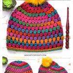 Lacy Spring Hat Free Crochet Pattern