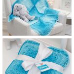 Nine Blocks Baby Blanket Free Crochet Pattern