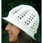 Sunshine and Shells Summer Hat Free Crochet Pattern