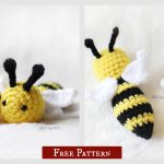 The Bee-utiful Bees Free Crochet Pattern
