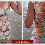 Trailing Flowers Beach Cover Up Free Crochet Pattern