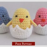 Amigurumi Hatching Easter Chicks Free Crochet Pattern