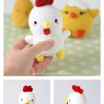 Baby Chicken Amigurumi Free Crochet Pattern