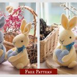 Bunny with Heart Free Crochet Pattern