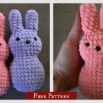 Easter Bunny Peep Free Crochet Pattern