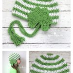 Shamrock Earflap Hat Free Crochet Pattern