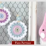 Flower Coaster Free Crochet Pattern