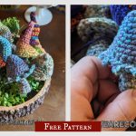 Itty Bitty Mushroom Free Crochet Pattern