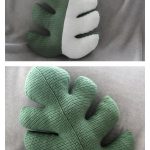 Monstera Pillow Crochet Pattern