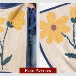 Spring Bloom C2C Blanket Free Crochet Pattern