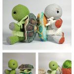 Turtle Toy Crochet Pattern