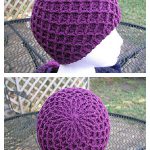 Diamond Ridges Beanie Free Crochet Pattern