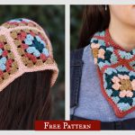 Duo Granny Bandana Free Crochet Pattern