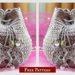 Star Stitch Drawstring Bag Free Crochet Pattern