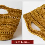 Hemp Bag Free Crochet Pattern and Video Tutorial
