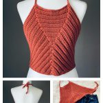 Little Grace Halter Top Free Crochet Pattern