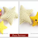 Star Amigurumi Hanging Ornament Free Crochet Pattern