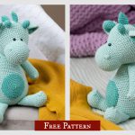 Dirk the Dragon Amigurumi Free Crochet Pattern