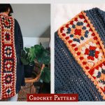 Granny Square Vintage Cardigan Crochet Pattern