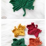 Maple Leaf Free Crochet Pattern