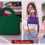 Mini Tote Bag Free Crochet Pattern