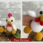 Pocket Pal Chicken Amigurumi Free Crochet Pattern