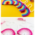 Rainbow Garland Free Crochet Pattern