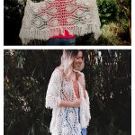 Boho Pineapple Wrap Free Crochet Pattern and Video Tutorial