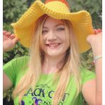 Candy Corn Witch Hat Free Crochet Pattern