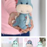 Dino Babies Amigurumi Crochet Pattern