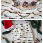 Easy Christmas Blanket Free Crochet Pattern